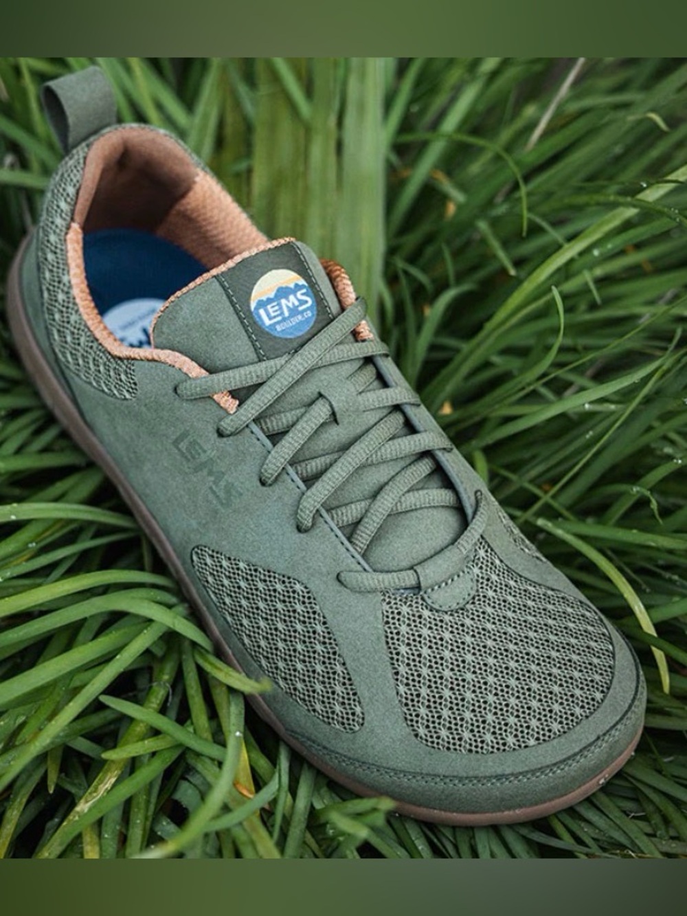 Lems Primal 3 Olive Green Sneaker